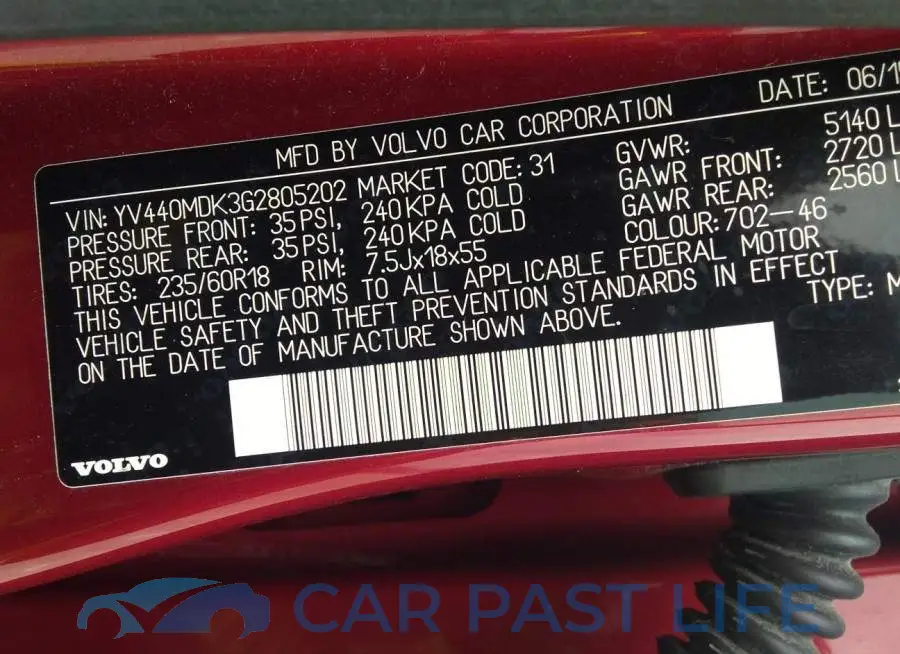 YV440MDK3G2805202# 9
