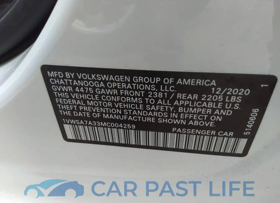 1VWSA7A33MC004259# 9