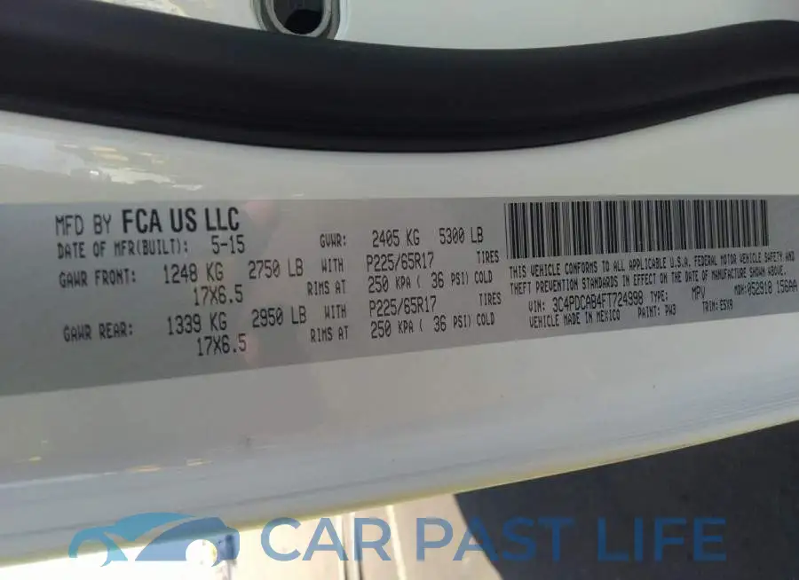 3C4PDCAB4FT724998# 9
