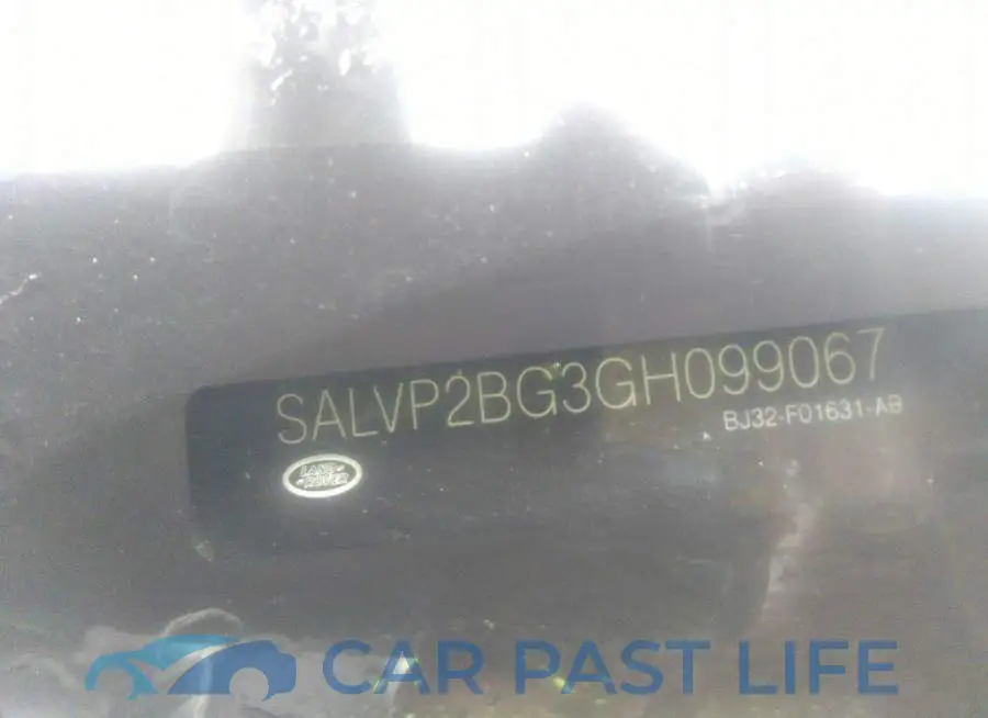SALVP2BG3GH099067# 9