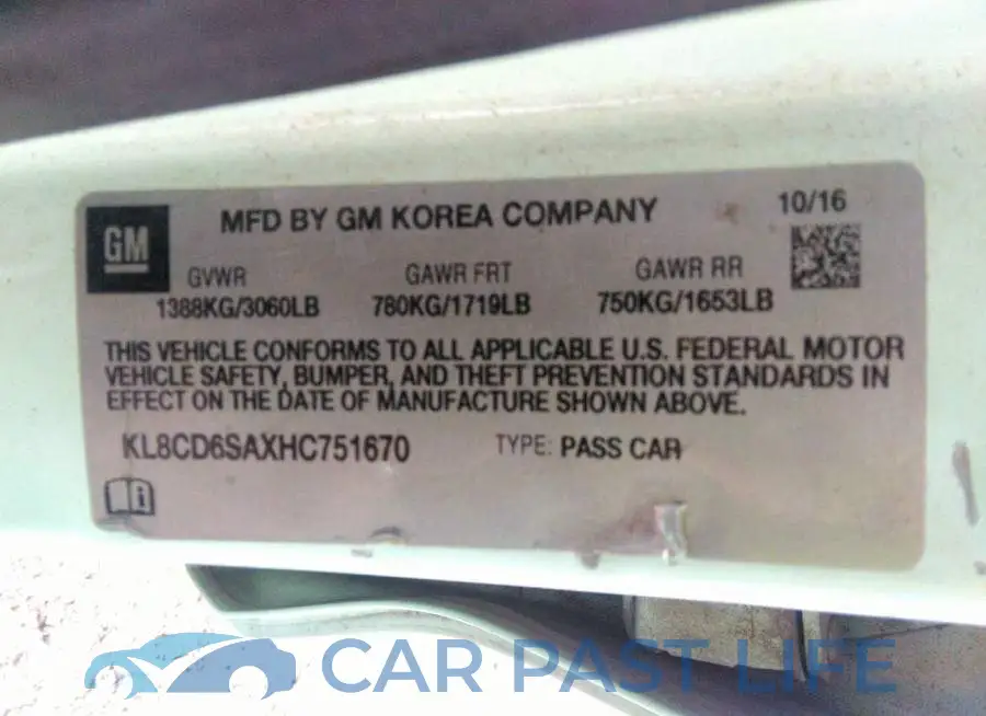 KL8CD6SAXHC751670# 9