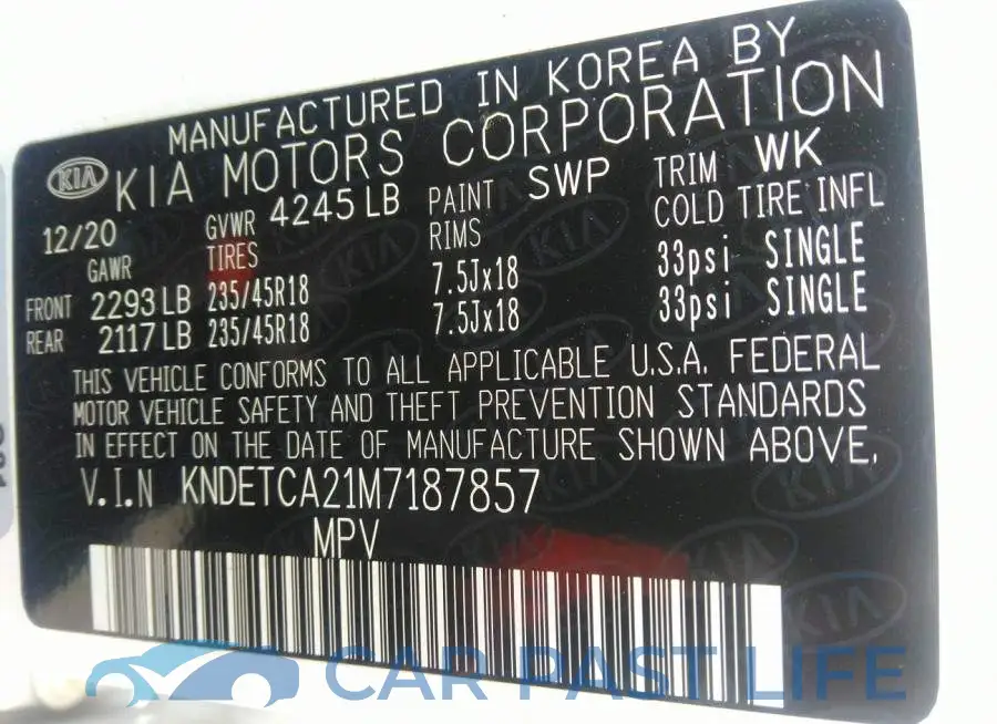KNDETCA21M7187857# 9