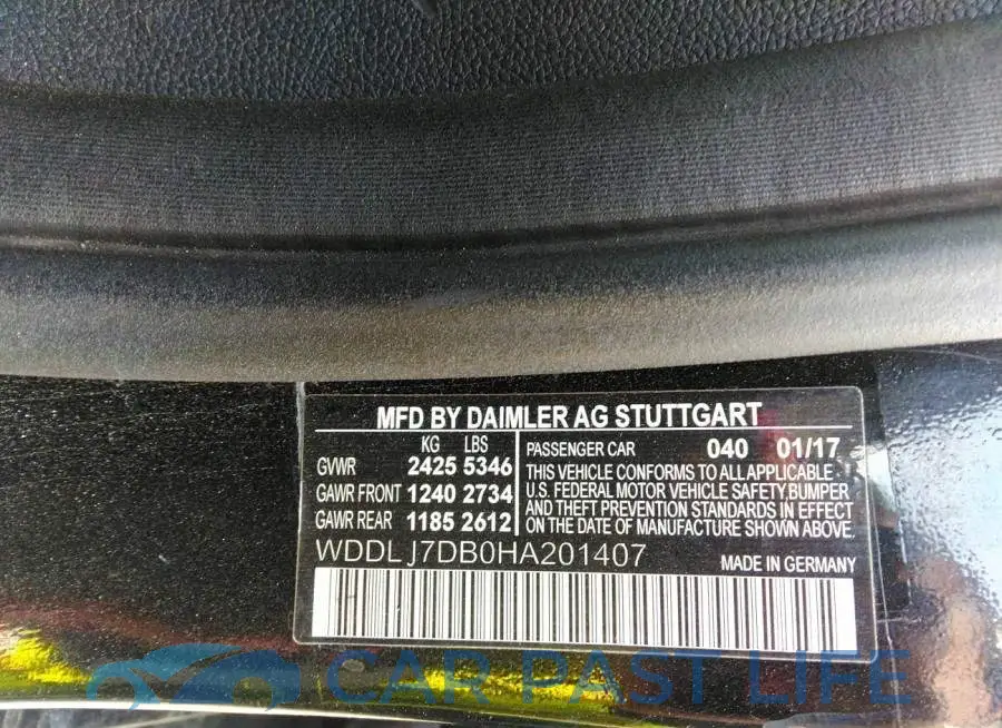 WDDLJ7DB4HA190797# 9