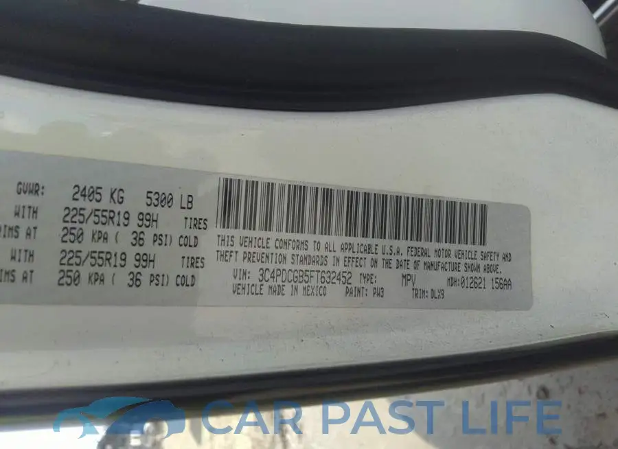 3C4PDCGB5FT632452# 9