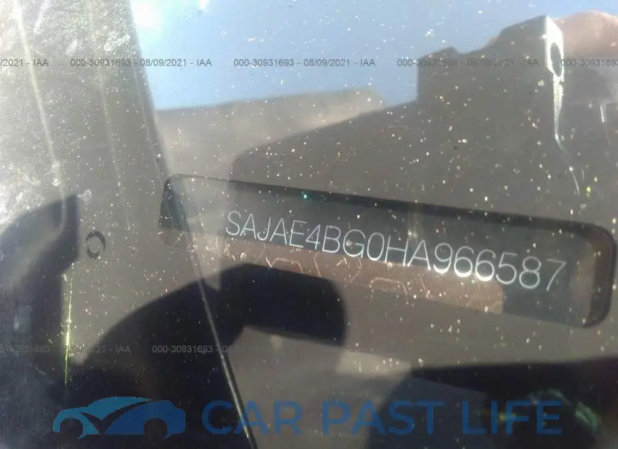 SAJAE4BG0HA966587# 9