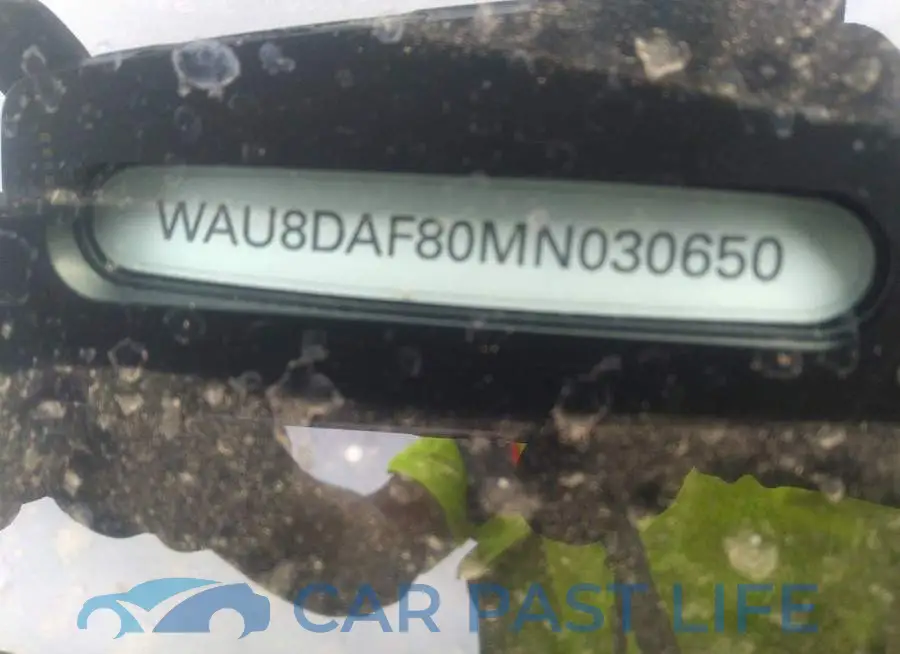 WAU8DAF80MN030650# 9