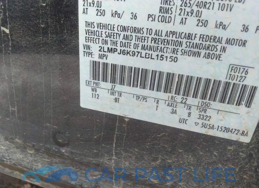 2LMPJ6K97LBL15150# 9