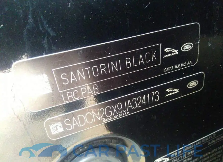SADCN2GX9JA324173# 9