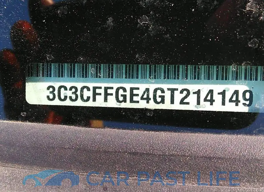 3C3CFFGE4GT214149# 9