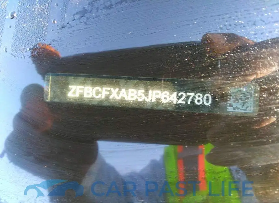 ZFBCFXAB5JP642780# 9