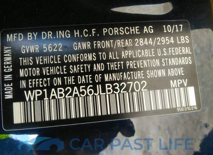 WP1AB2A56JLB32702# 9