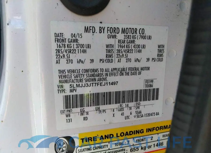 5LMJJ3JT7FEJ11497# 9