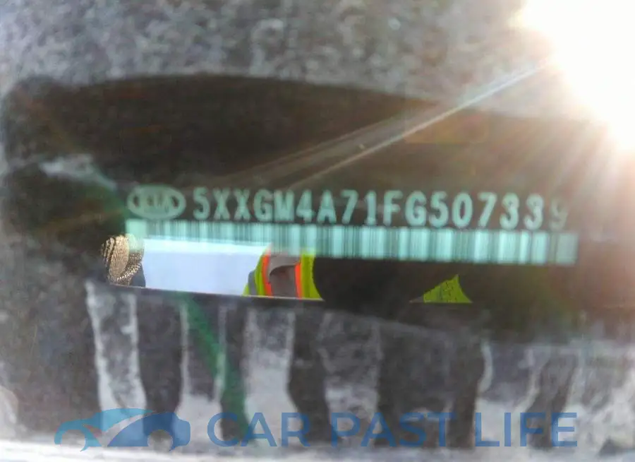 5XXGM4A71FG507339# 9