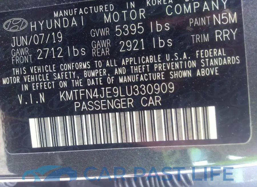 KMTFN4JE9LU330909# 9