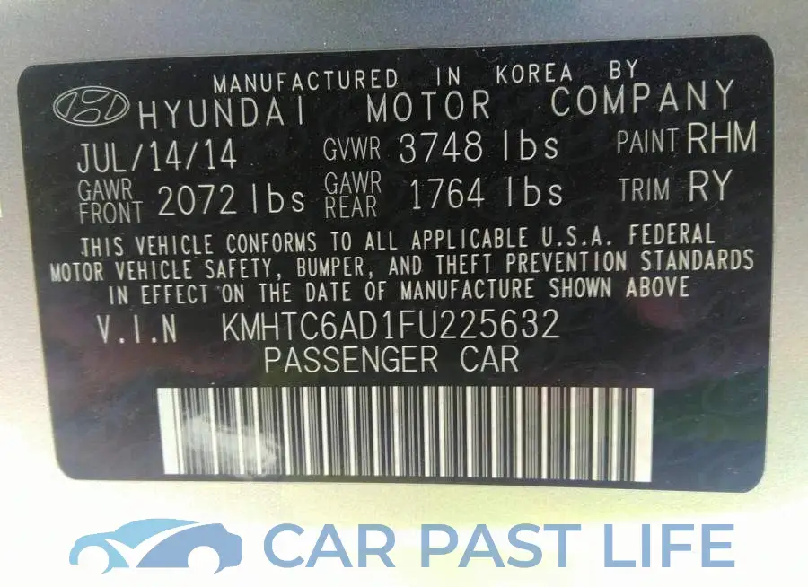 KMHTC6AD1FU225632# 9