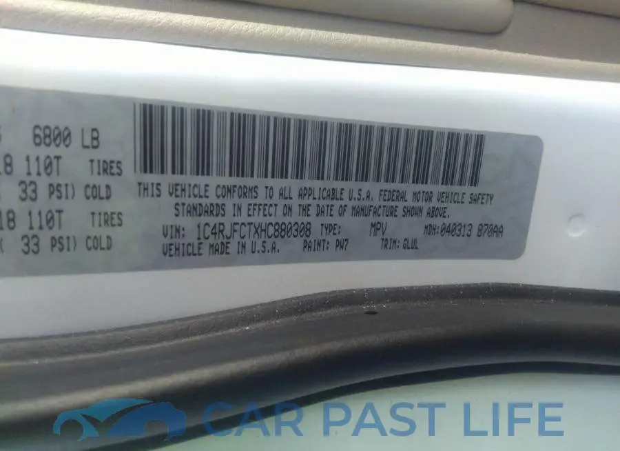 1C4RJFCTXHC880308# 9