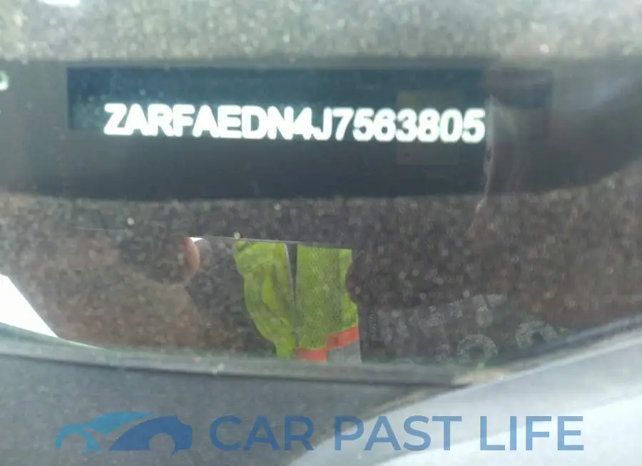 ZARFAEDN4J7563805# 9