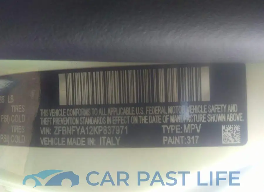 ZFBNFYA12KP837971# 9