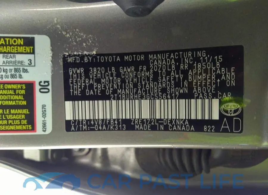 2T1BURHE3GC556417# 9