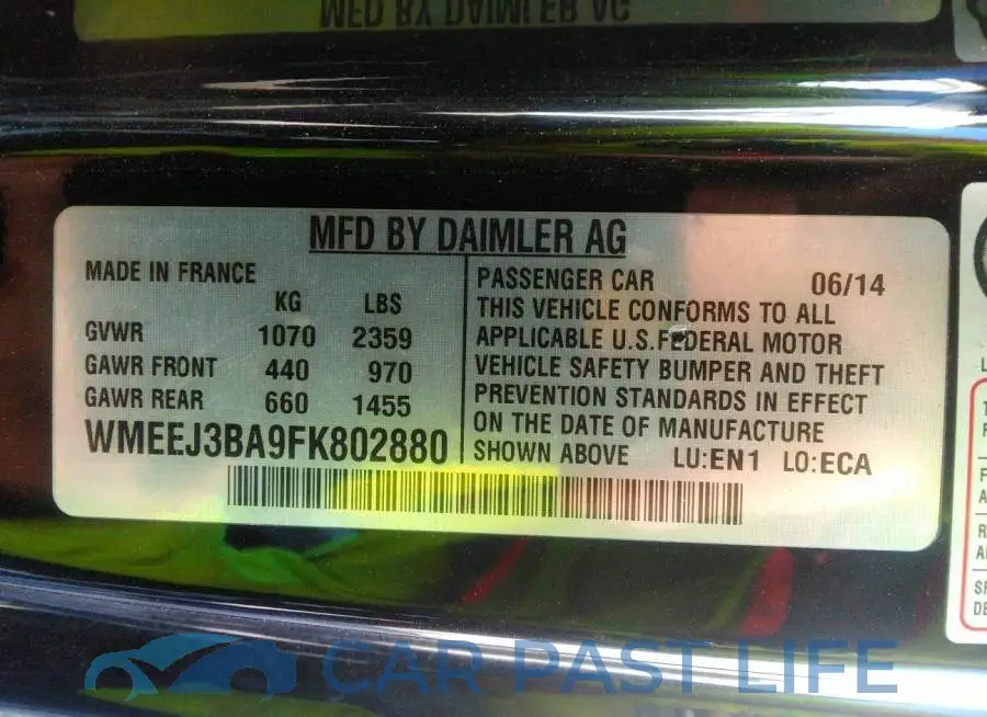 WMEEJ3BA9FK802880# 9
