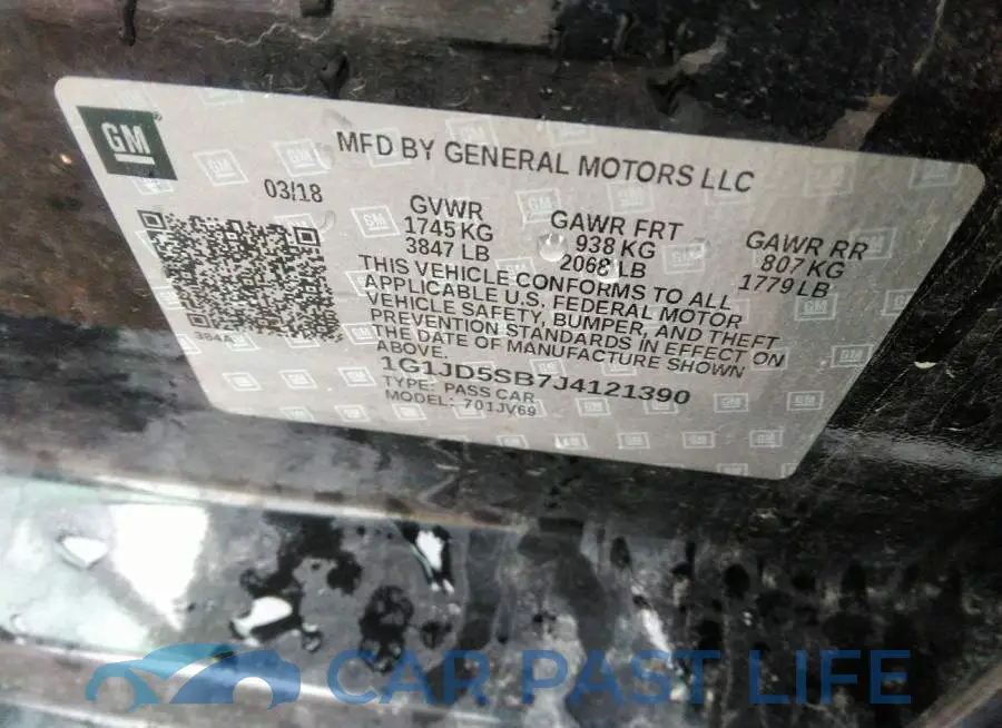 1G1JD5SB7J4121390# 9