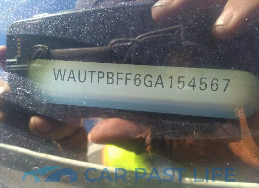 WAUTPBFF6GA154567# 9