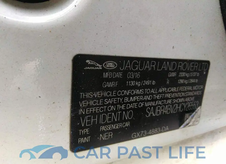 SAJBR4BV2HCY26553# 9