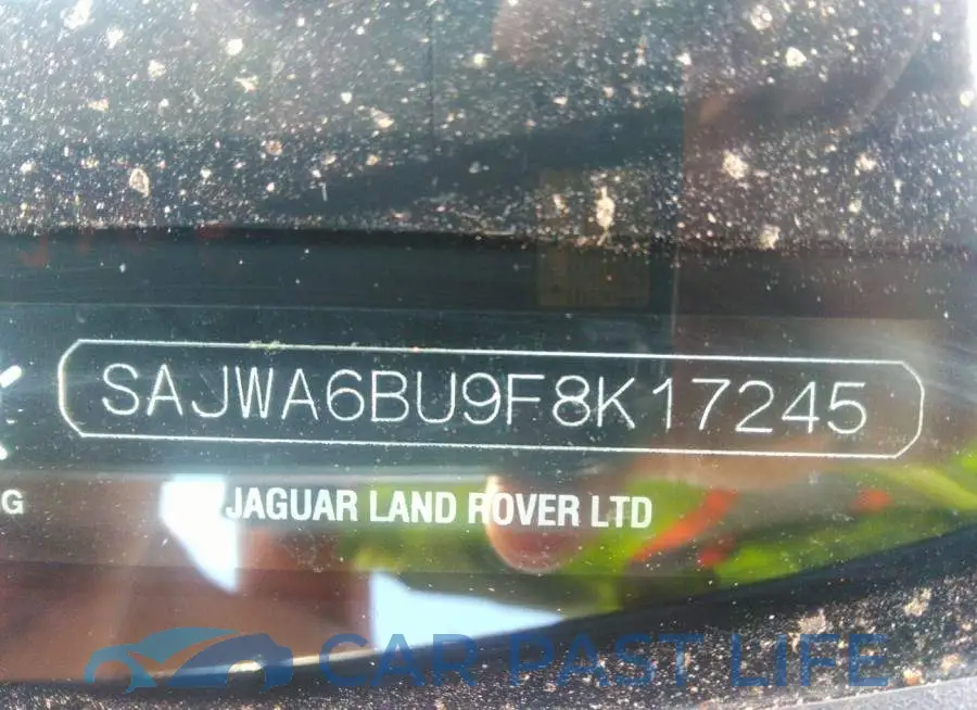 SAJWA6BU9F8K17245# 9