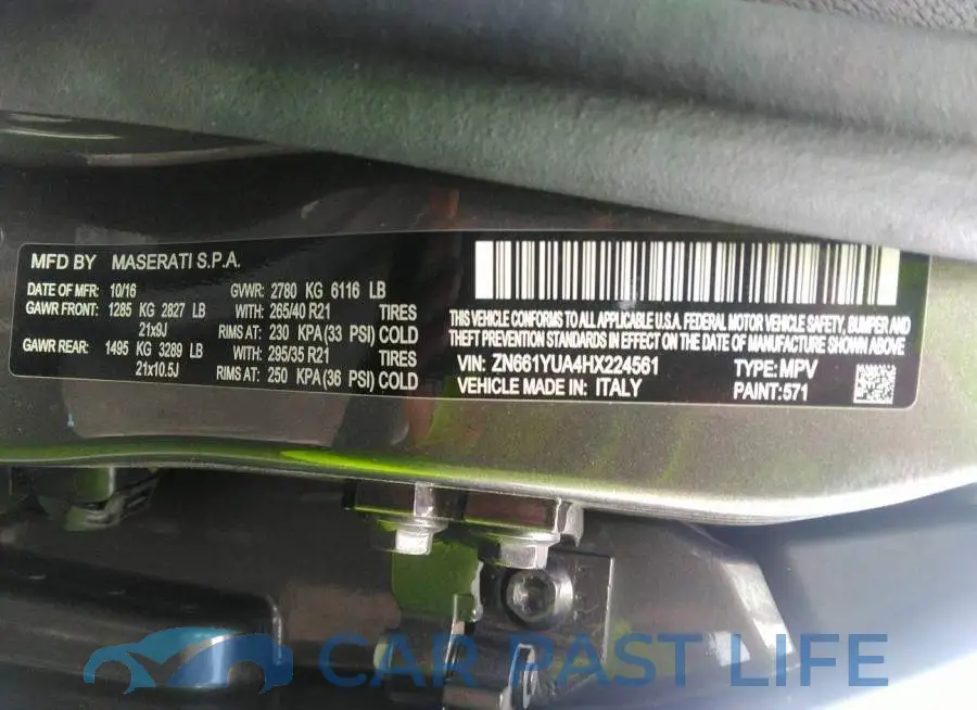 ZN661YUA4HX224561# 9