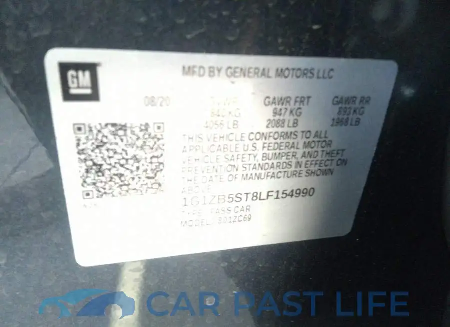 1G1ZB5ST8LF154990# 9