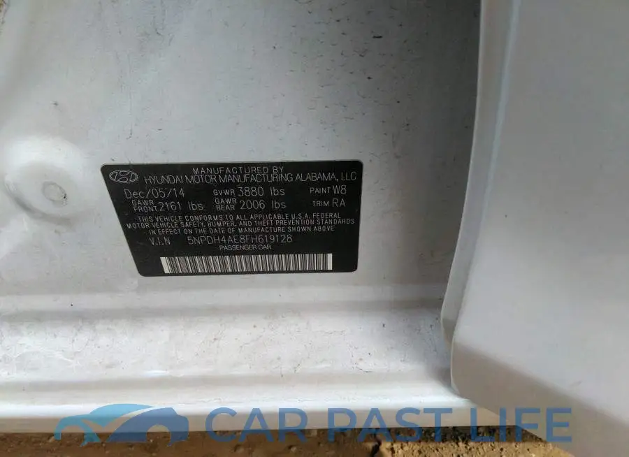 5NPDH4AE8FH619128# 9