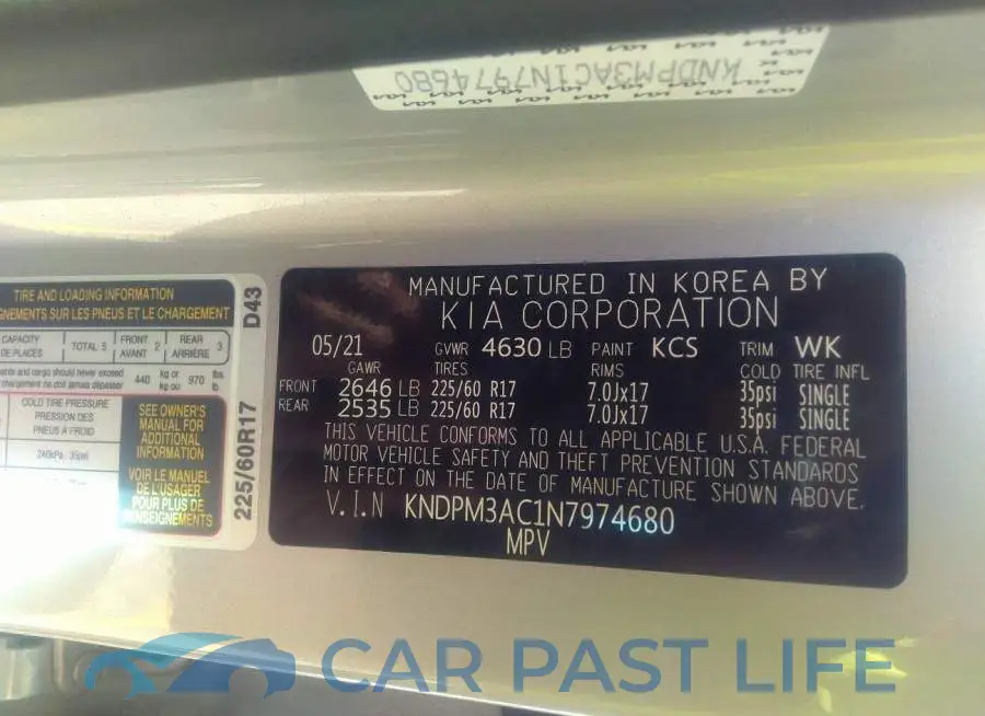 KNDPM3AC1N7974680# 9