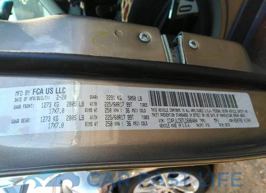 1C4PJLCB7LD606404# 9