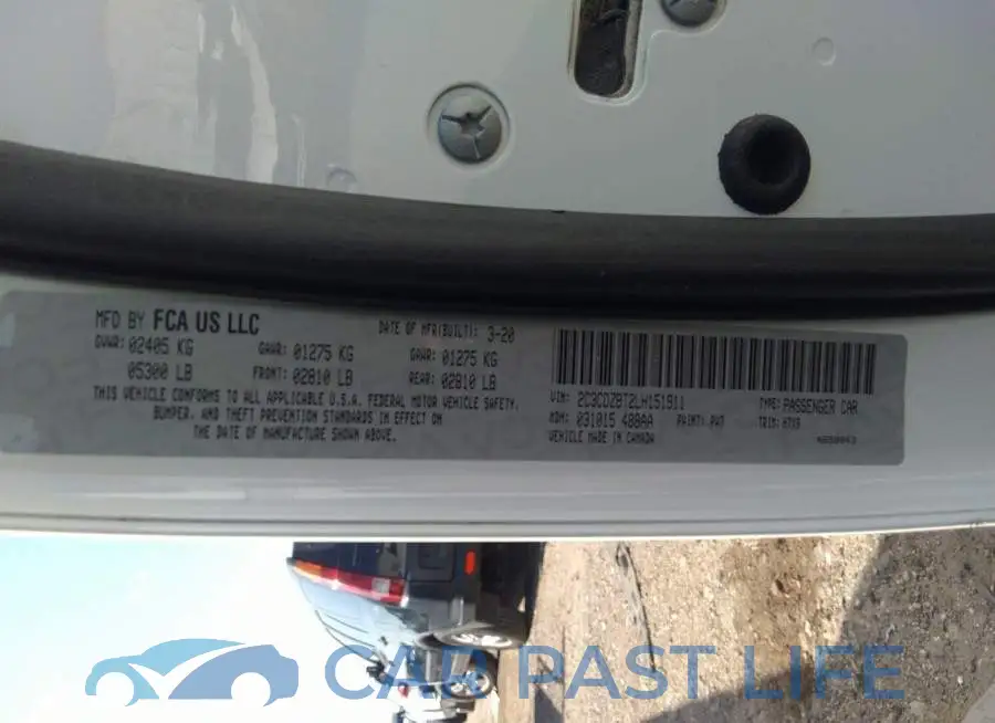 2C3CDZBT2LH151911# 9