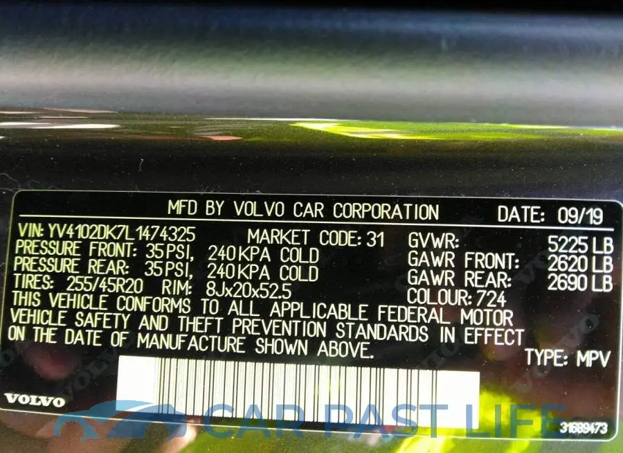 YV4102DK7L1474325# 9