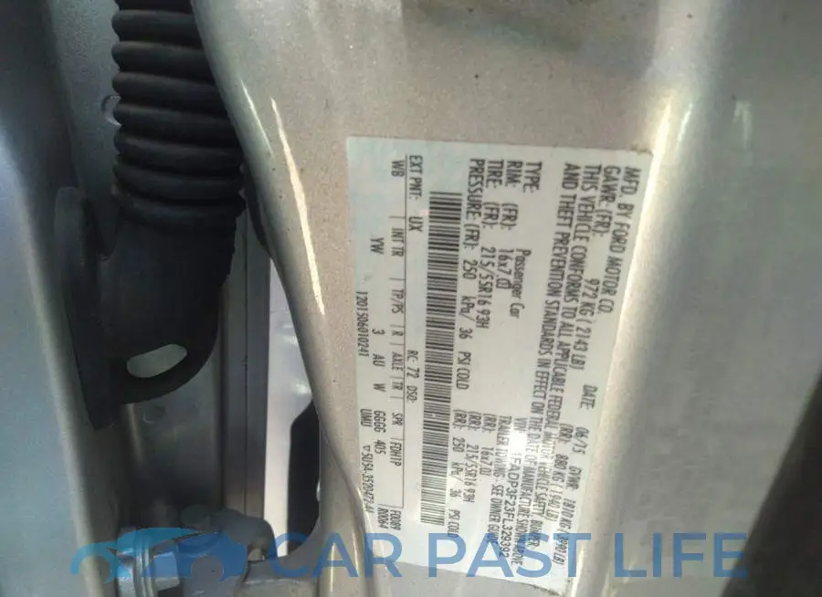 1FADP3F23FL329392# 9