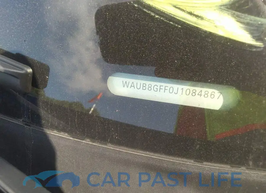 WAUB8GFF0J1084867# 9