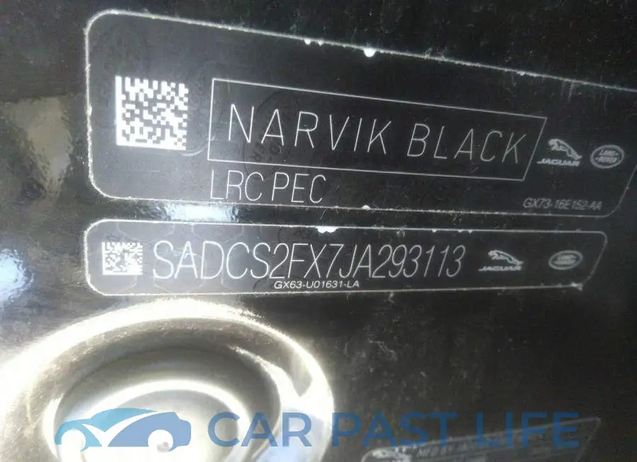 SADCS2FX7JA293113# 9