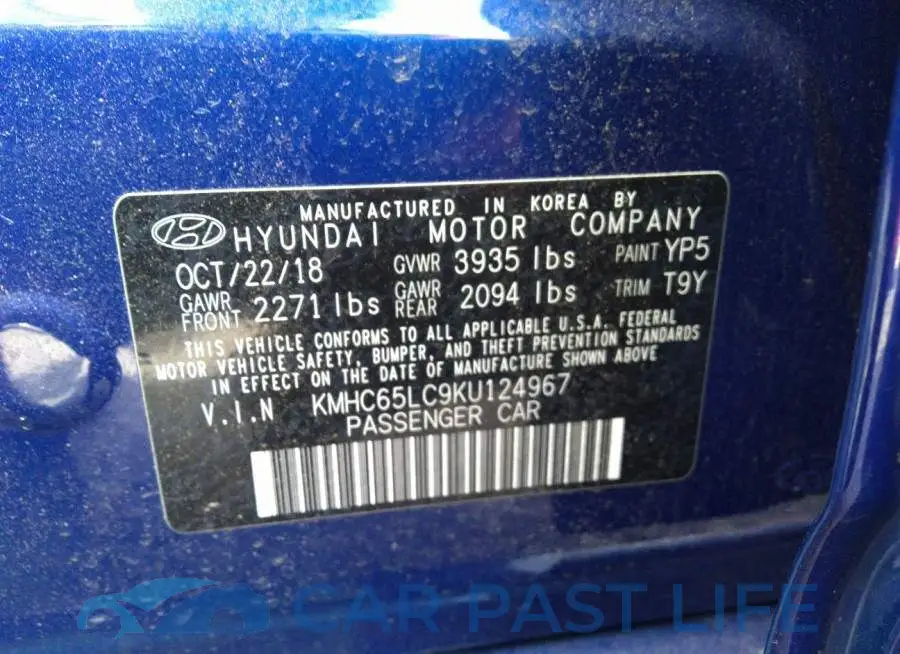KMHC65LC9KU124967# 9
