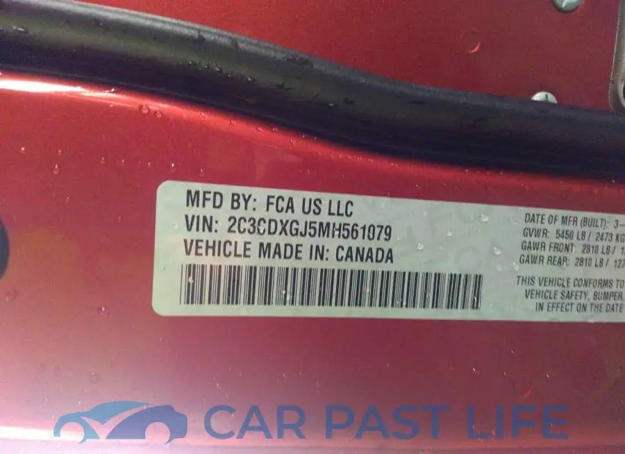 2C3CDXGJ5MH561079# 9