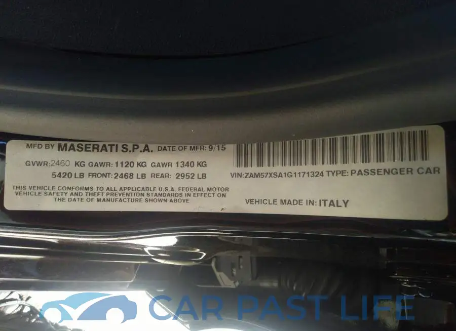 ZAM57XSA1G1171324# 9
