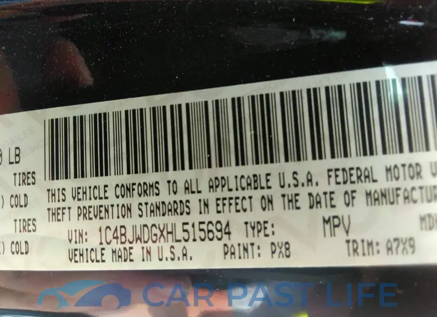 1C4BJWDGXHL515694# 9
