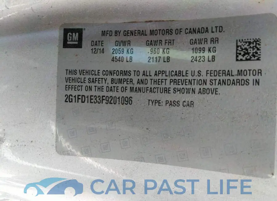 2G1FD1E33F9201096# 9