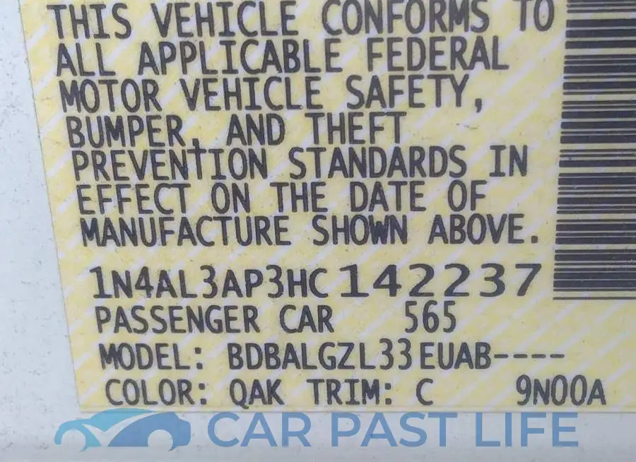 1N4AL3AP3HC142237# 9
