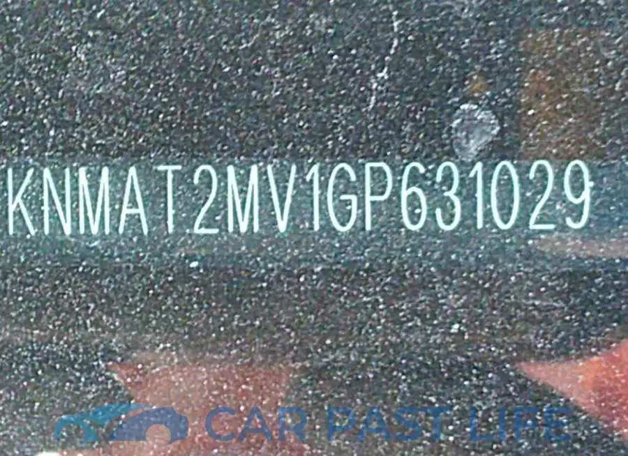 KNMAT2MV1GP631029# 9