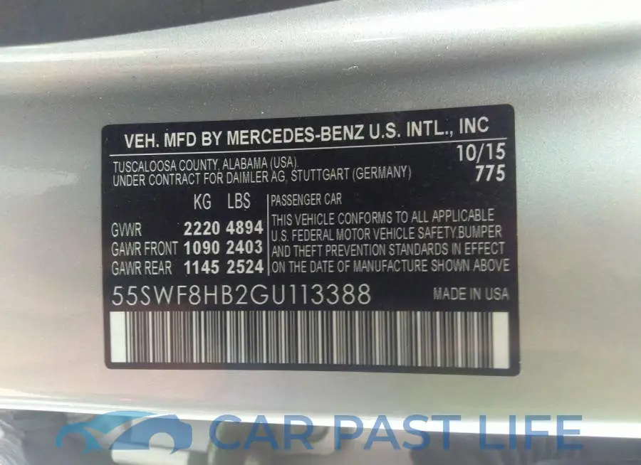 55SWF8HB2GU113388# 9