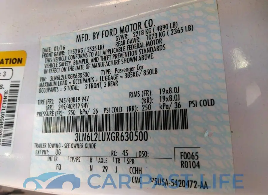 3LN6L2LUXGR630500# 9