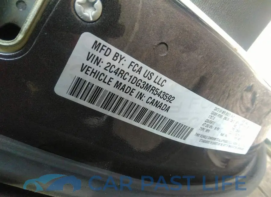 2C4RC1DG3MR543592# 9