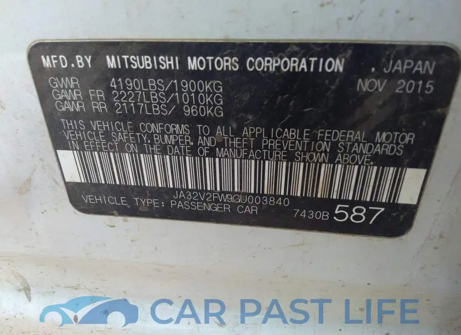 JA32V2FW9GU003840# 9