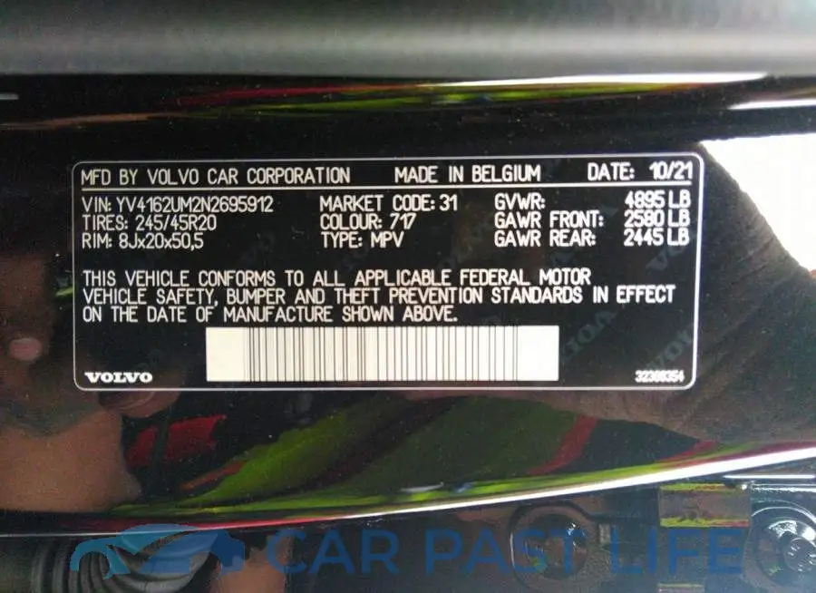 YV4162UM2N2695912# 9